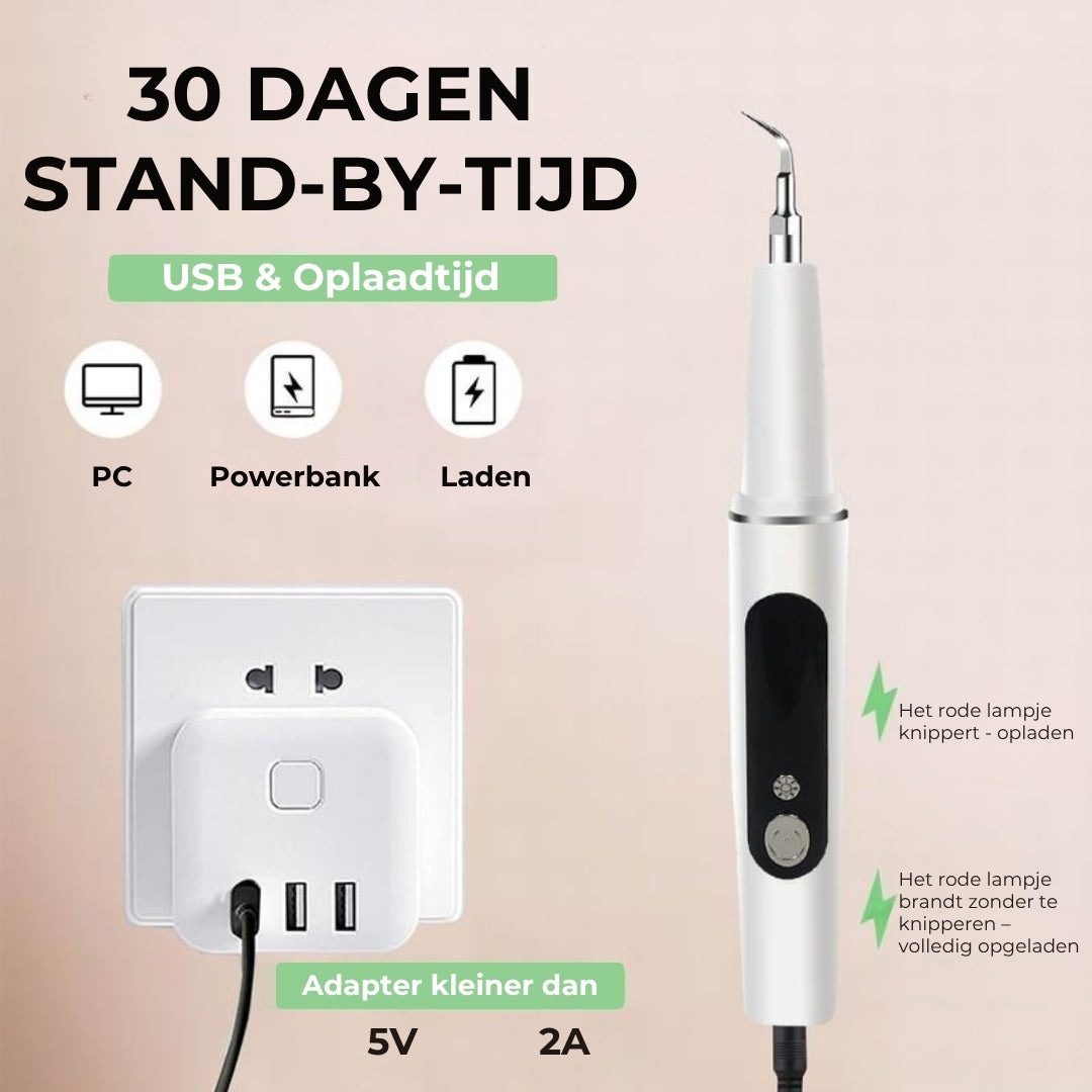 Ultrasone elektrische tandreinigingspen