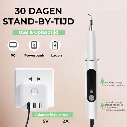 Ultrasone elektrische tandreinigingspen