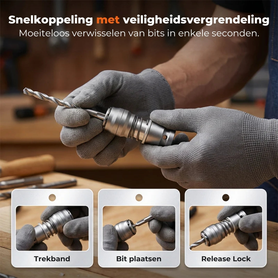 Universele Adapter - van Boor naar Drilboor