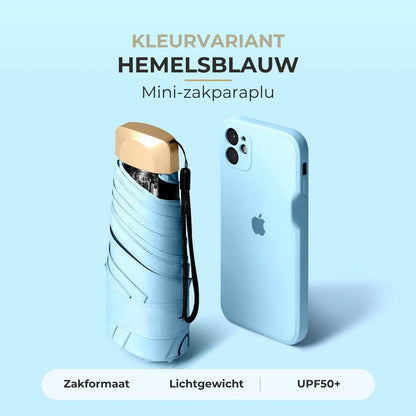 Draagbare UV-Bestendige Mini-Paraplu