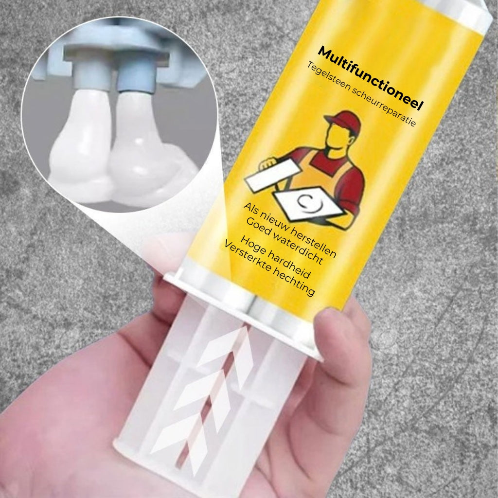 Multifunctionele Reparatieset voor scheuren in tegels en stenen