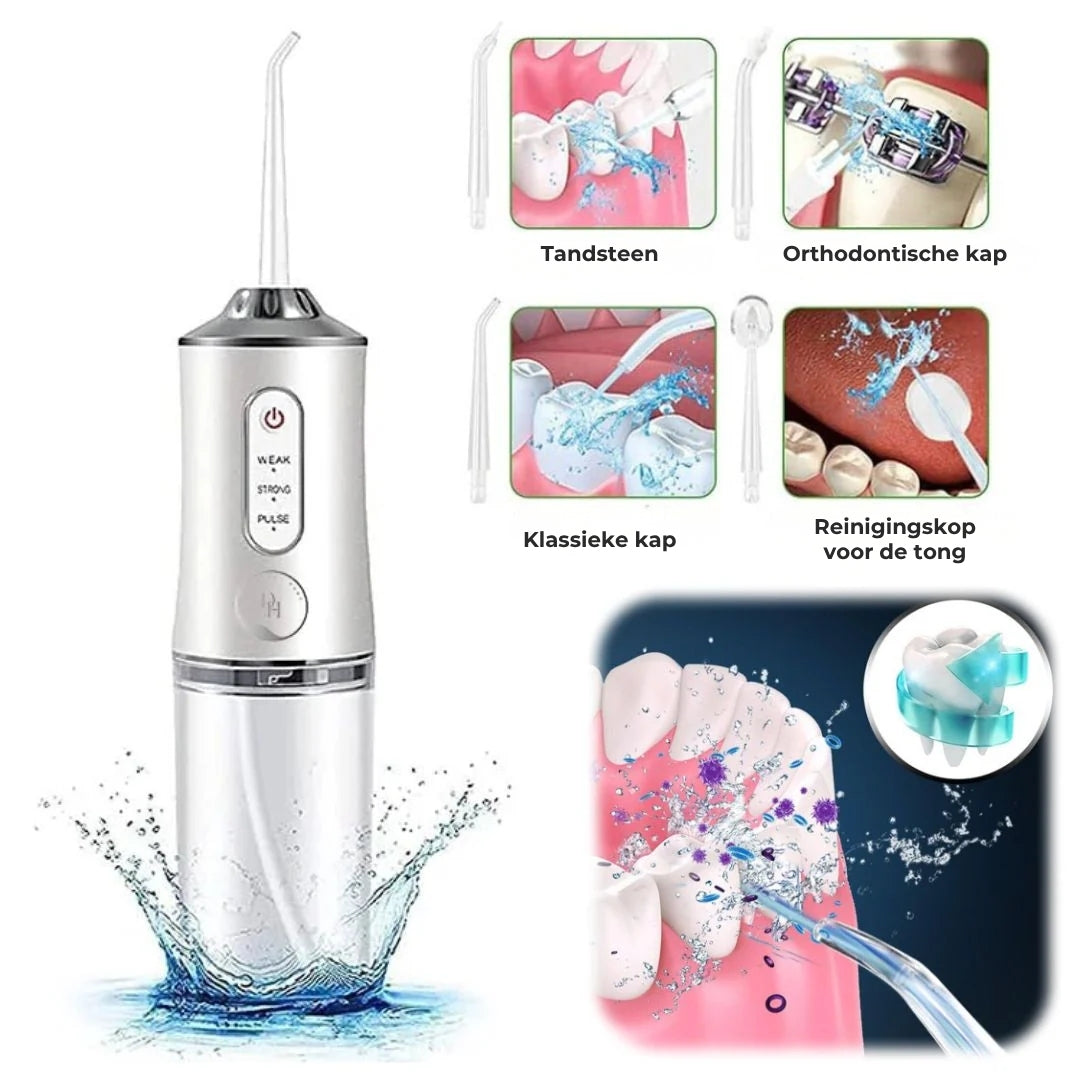 4-in-1 monddouche zonder snoer