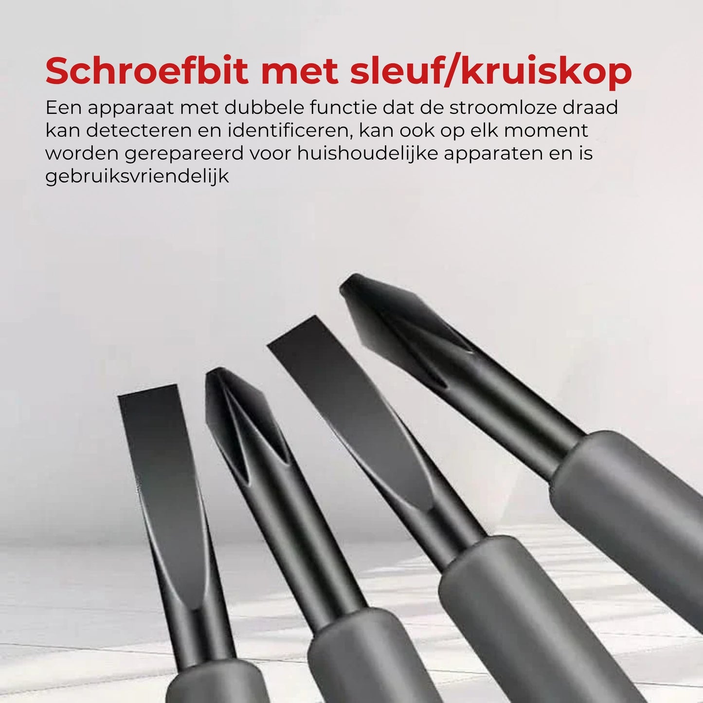 2-in-1 Schroevendraaier en Elektriciteitdetector