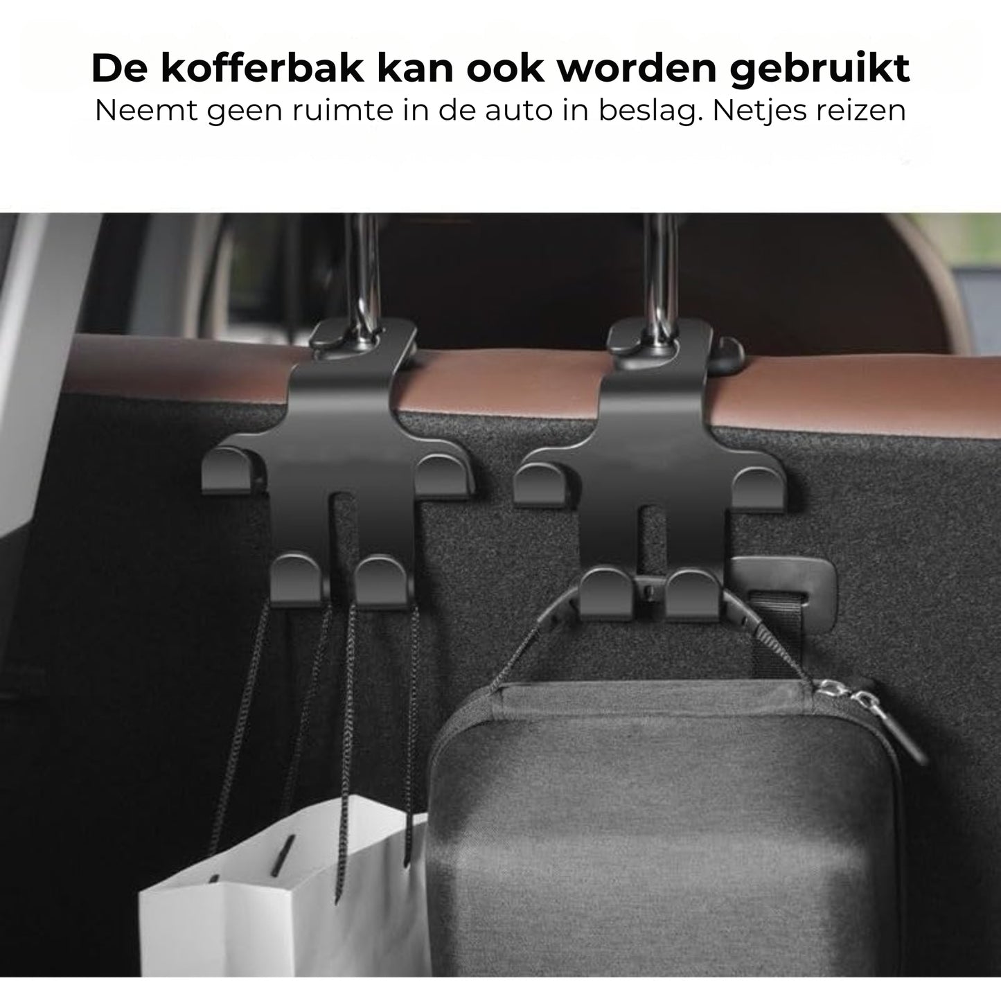 Autostoel hoofdsteunhaak