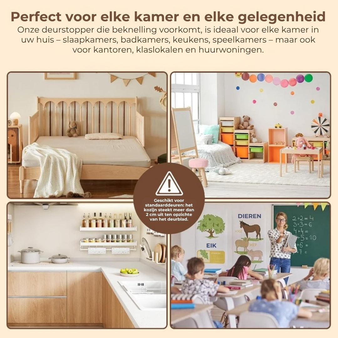 Deurstopper veiligheidsbescherming - Kids en huisdieren