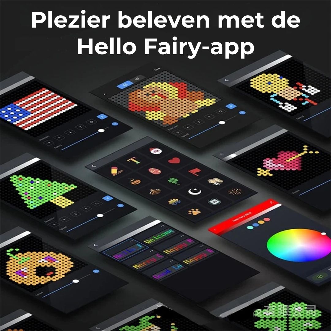 Smart LED-gordijnslinger - Eigen keuze lichtdesign via APP