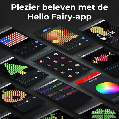 Smart LED-gordijnslinger - Eigen keuze lichtdesign via APP