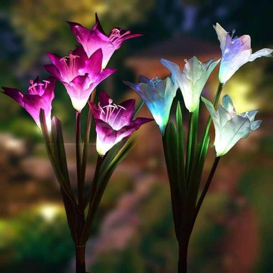 Zonne-energie LED Bloemenverlichting