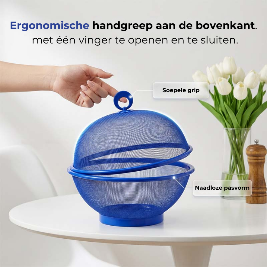 Gaas Fruitmand met Deksel