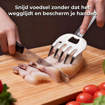 Roestvrijstalen vlees snijklauwen
