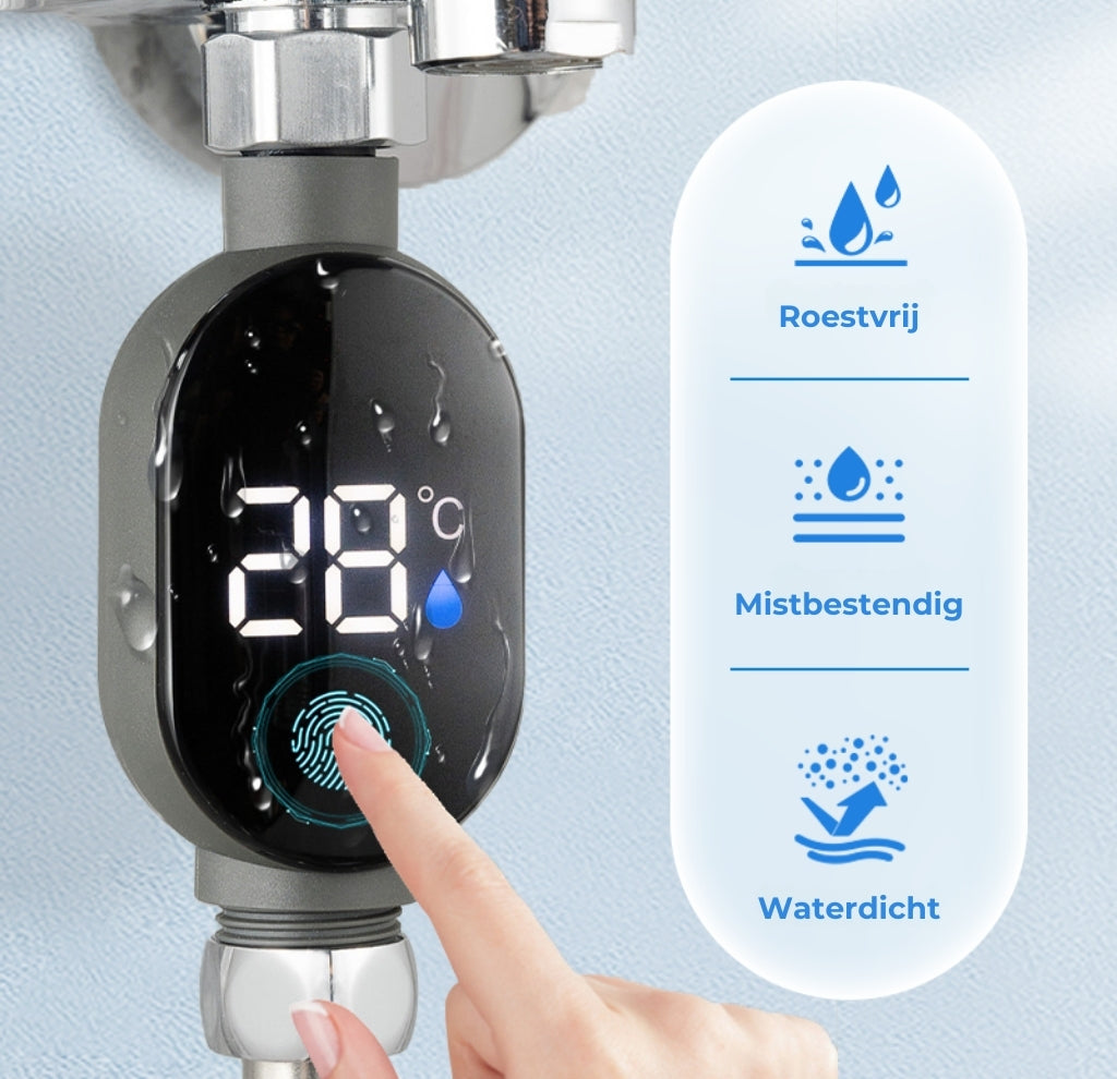 Digitale Waterverwarmer met Temperatuurdisplay