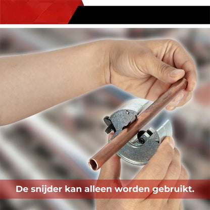 3-delige ratelmechanisme buissnijder