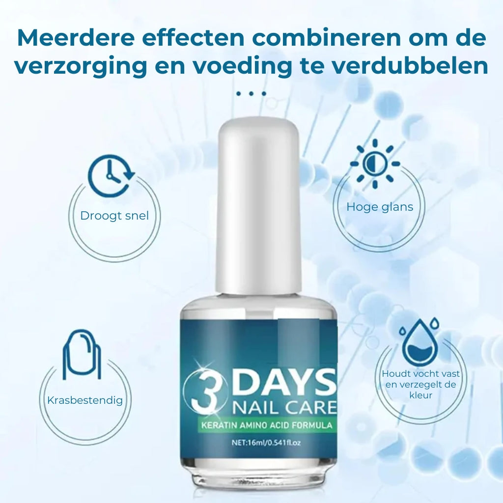 Hoogglanzende, sneldrogende nagelolie - Salon-perfecte glans, altijd en overal!