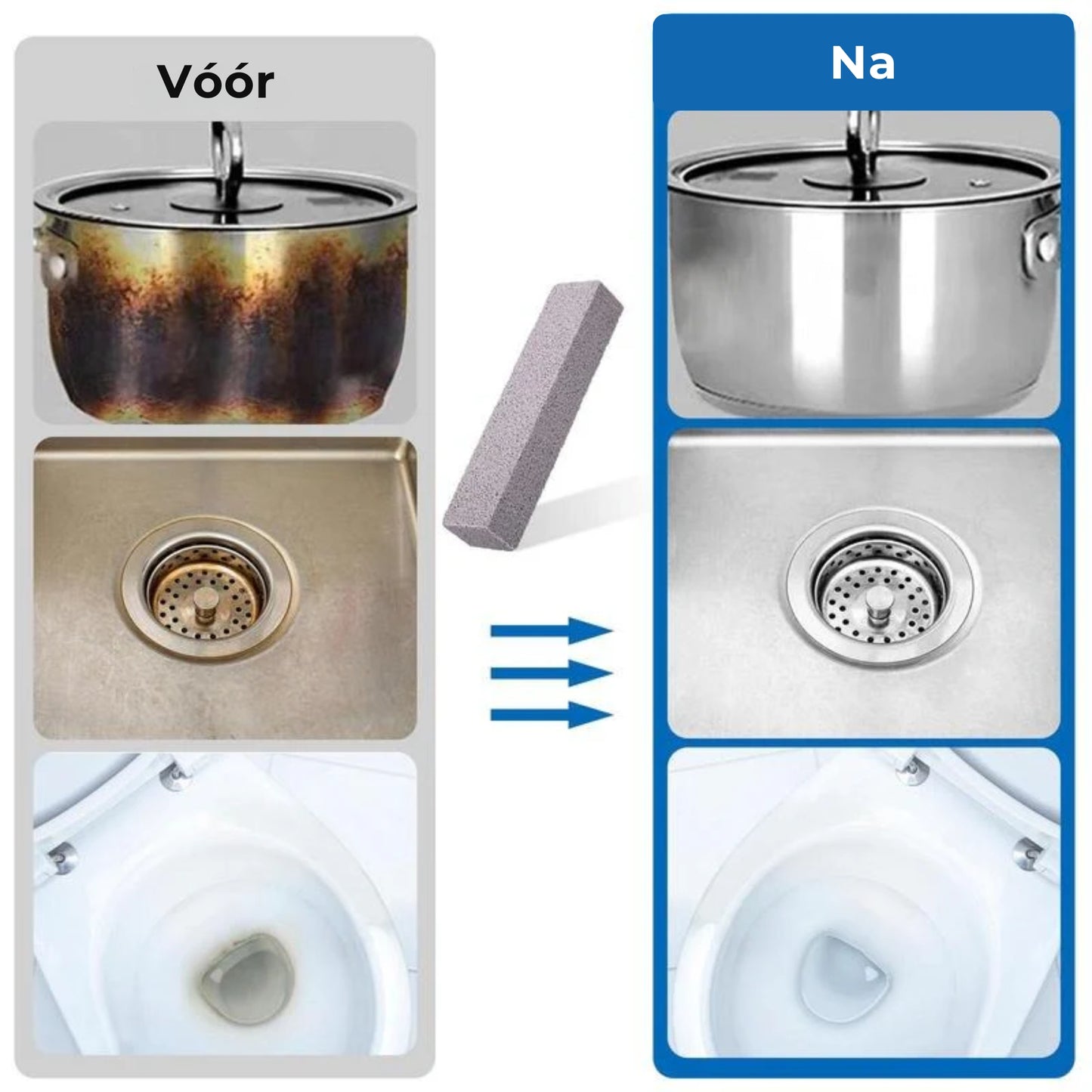 Eco Puimsteen Reinigingsstokjes (10st)