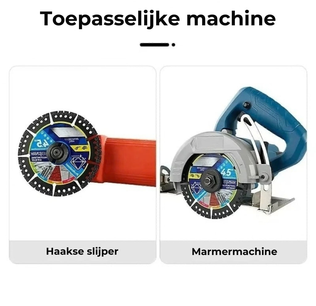 Steendiamanten Slijpschijven (4 stuks)