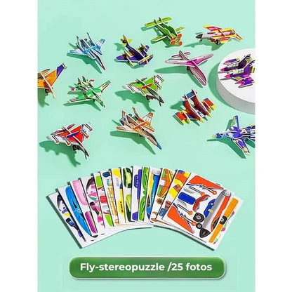 DIY 3D Creatieve Bouwpuzzels