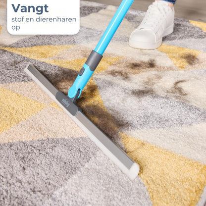 Minky Flexi Sweeper: reiniging van diverse oppervlakken, zoals vloeren, tapijten en ramen