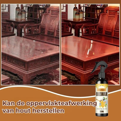 Bijenwas Houtspray - Natuurlijke Microgemoleculaire Refresh Spray
