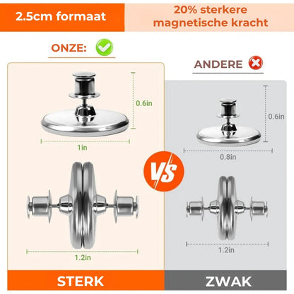 Sterke gordijnmagneten (12st)