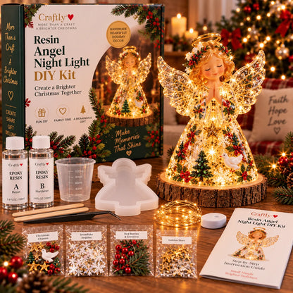 DIY Hars Kerst Nachtlampje - Incl. Handleiding