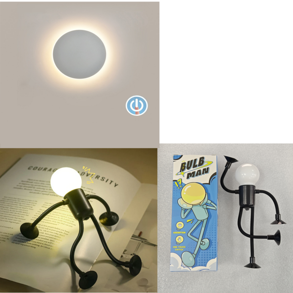 🟌🌟Moderne ronde LED-wandlampen