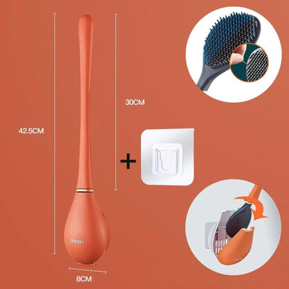 ✨Moderne Flexibele Toiletborstel Silicone