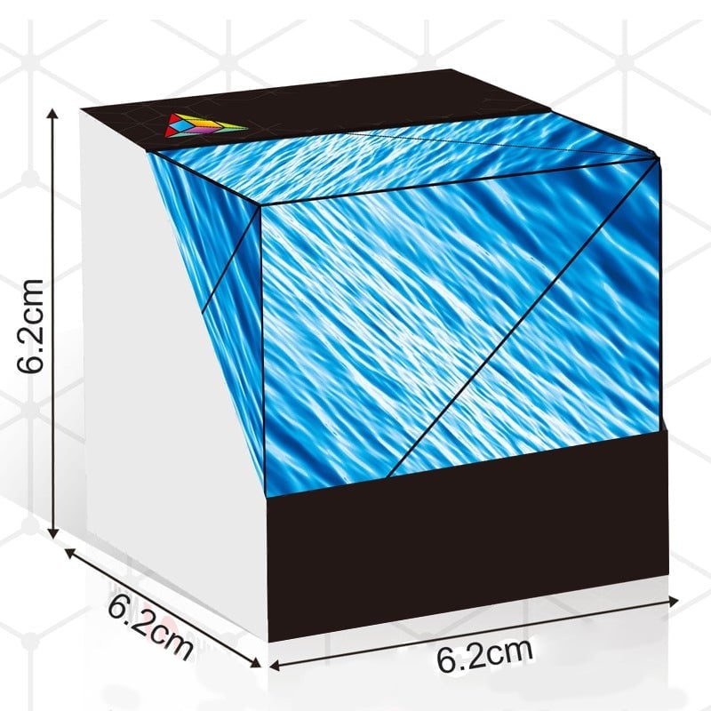 Magnetische fidget-kubus (meer dan 70 transformaties)