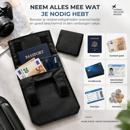 Verborgen Anti-Diefstal Riemtasje