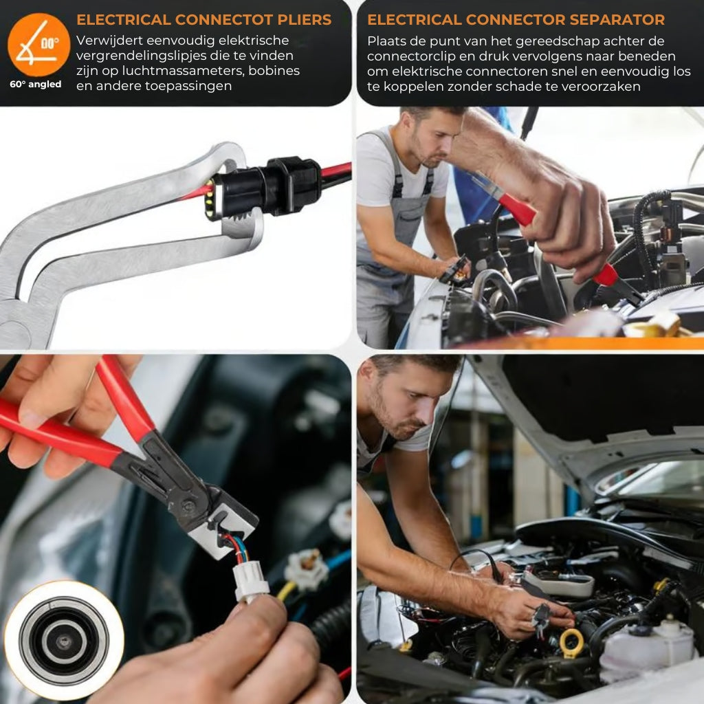 🔧 Set Auto Ontkoppeltangen - Multifunctionele gereedschap
