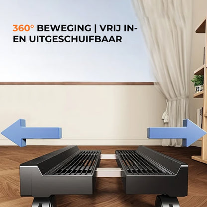 Verstelbare Computerstandaard met Wieltjes