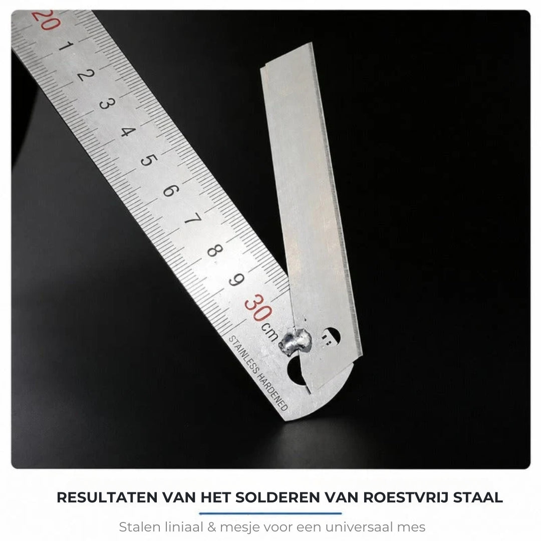 Krachtig Soldeervloeimiddel voor Roestvrij Staal en Aluminium