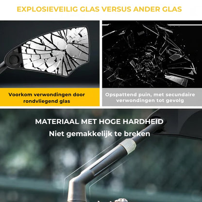 360° Verstelbare Fietsstuur Achteruitkijkspiegel