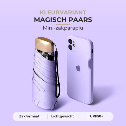 Draagbare UV-Bestendige Mini-Paraplu