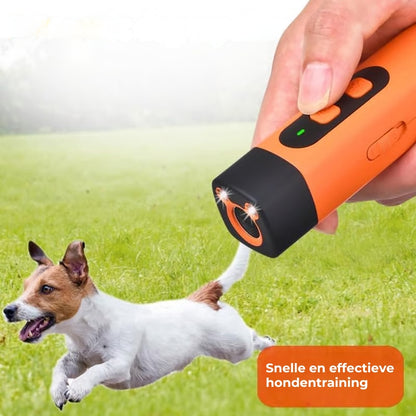Ultrasoon Blafafstotend Aparaat – Humaan en Effectief Afschrikmiddel voor Honden