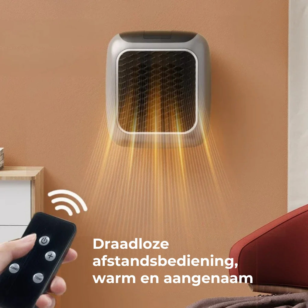 Draagbare Verwarming: Energiezuinige plug-in wandverwarming
