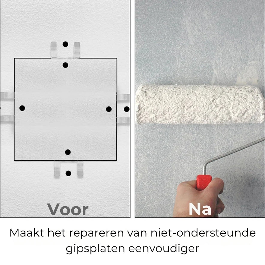 🏠 Gipsmuur reparatieclipset