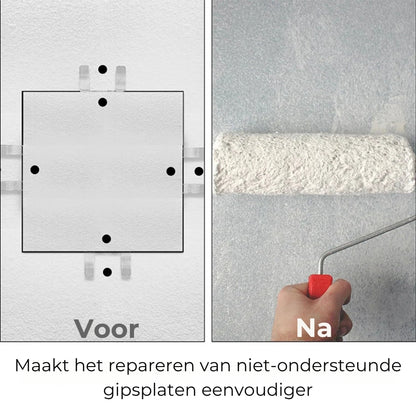 🏠 Gipsmuur reparatieclipset