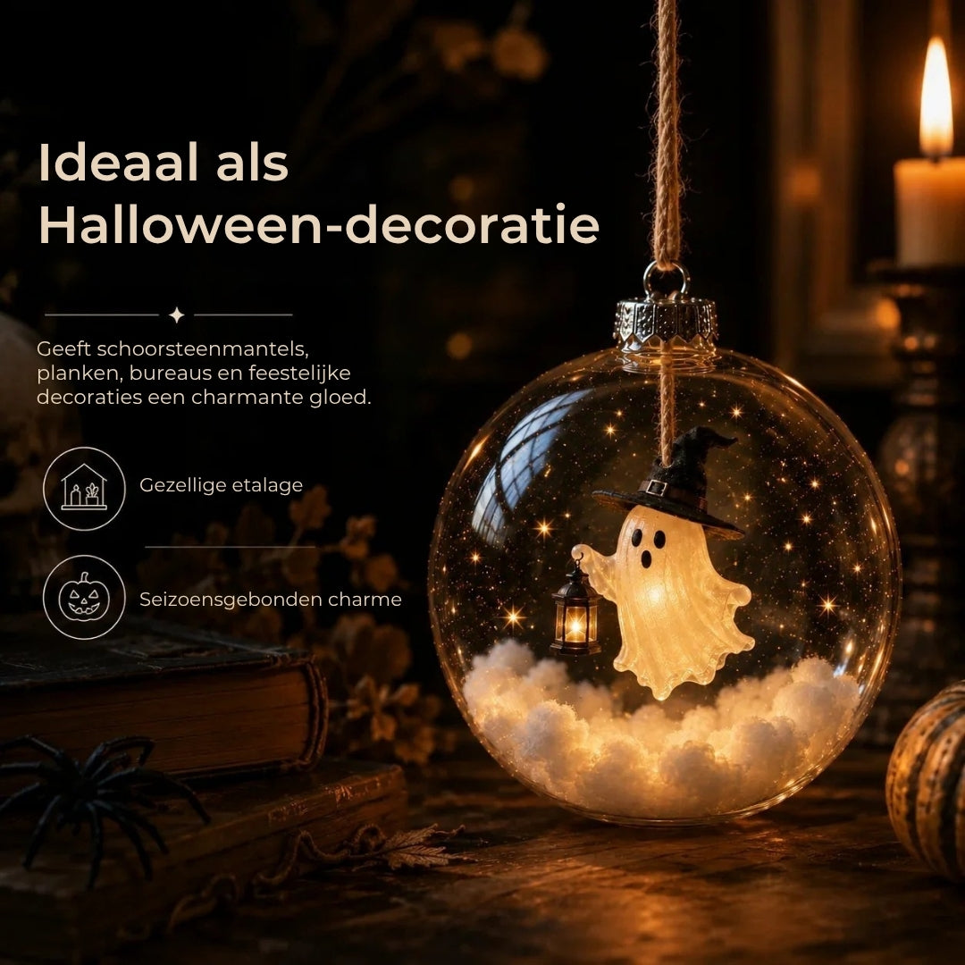 Halloween LED Miniatuurbal - Boomdecoratie