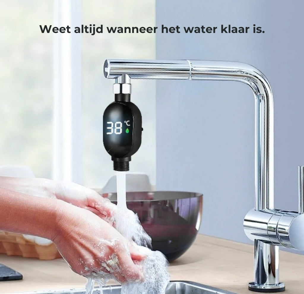 Digitale Waterverwarmer met Temperatuurdisplay