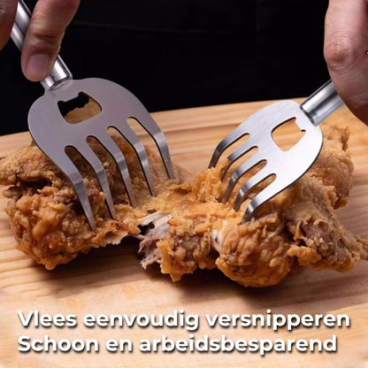 Roestvrijstalen vlees snijklauwen