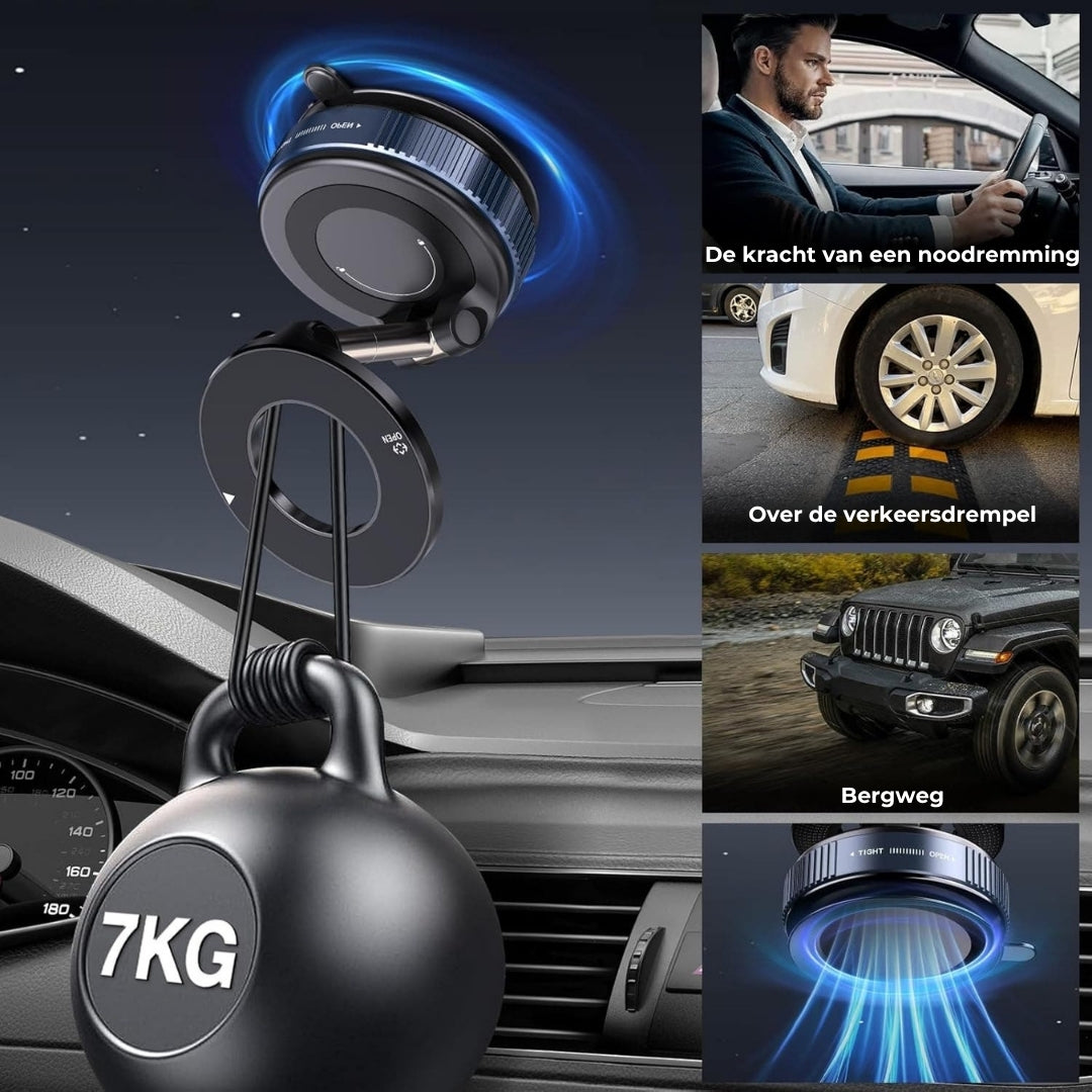 Magnetische Vacuüm Telefoonhouder Auto