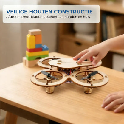 ✈️ DIY Houten Drone Bouwpakket