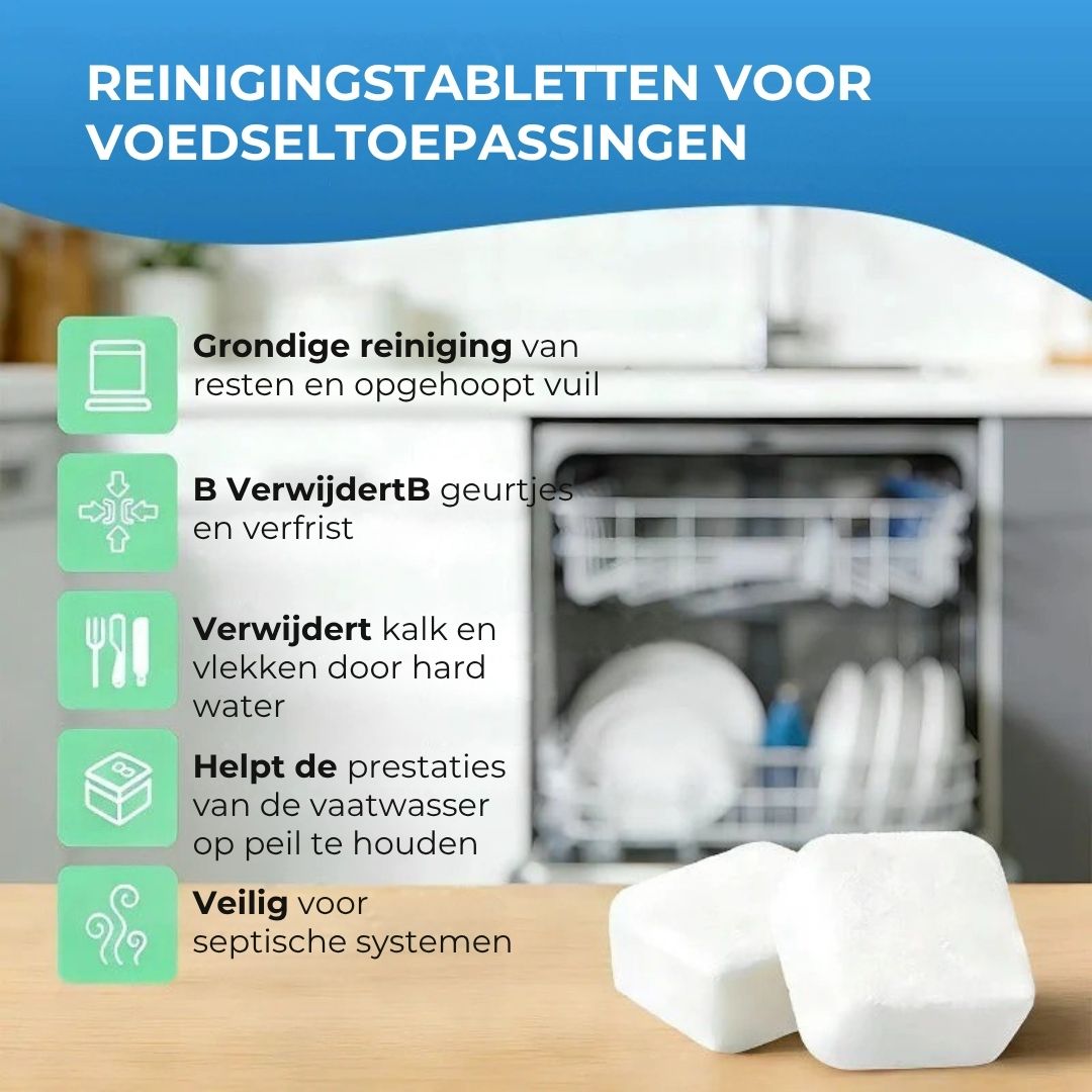 Vaatwas Reinigingstabletten