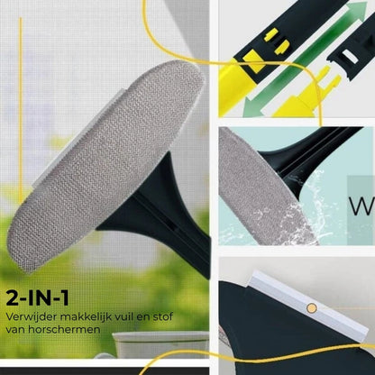2-in-1 Multifunctionele Hor- en Raamborstel