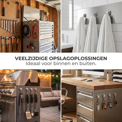Magnetische 180° Draaibare Haken - 2 Stuks
