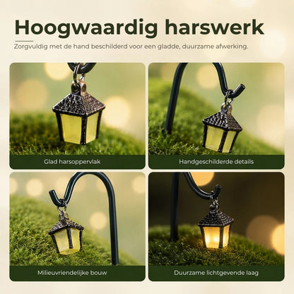 Glow-in-the-Dark Miniatuur Plantenlantaarns – 7 Stuks