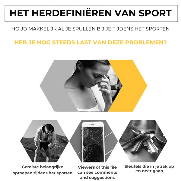 👟Sport Telefoonhouder Waterdichte Riemtas