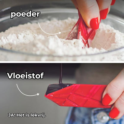 Platte 3-in-1 Opvouwbare Magnetische Maatlepels