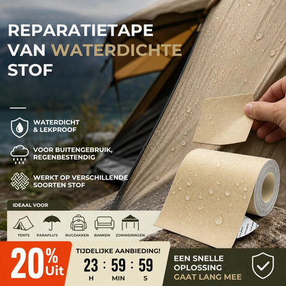 Waterdichte Stof Reparatiepleister Rol