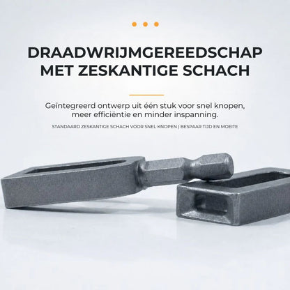 Draaddraaier Booropzetstuk